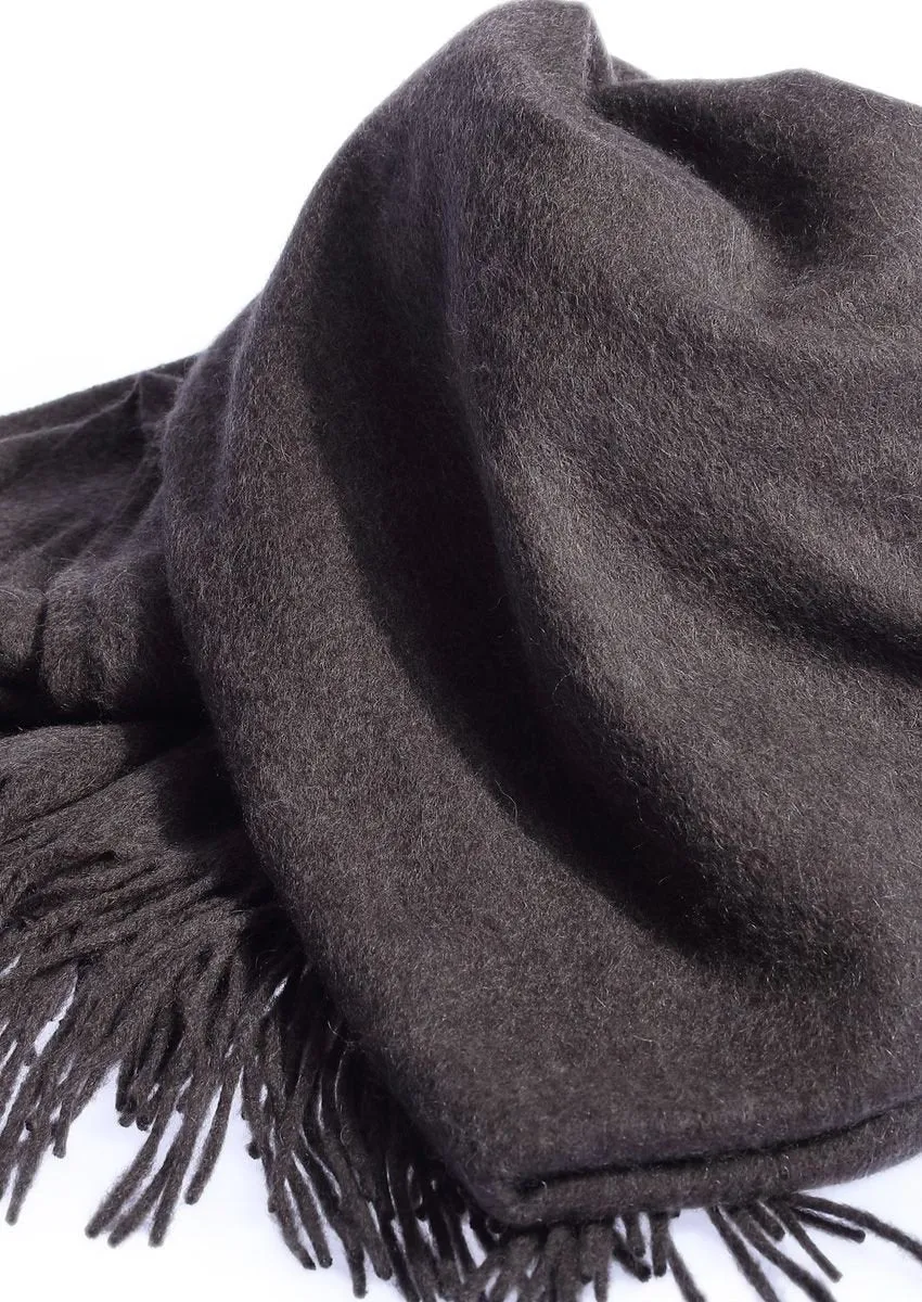 100% cashmere woven throw/cape