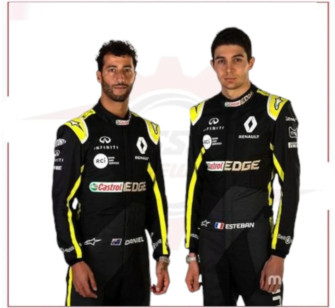 2020 Esteban Ocon Renault F1 Race Suit