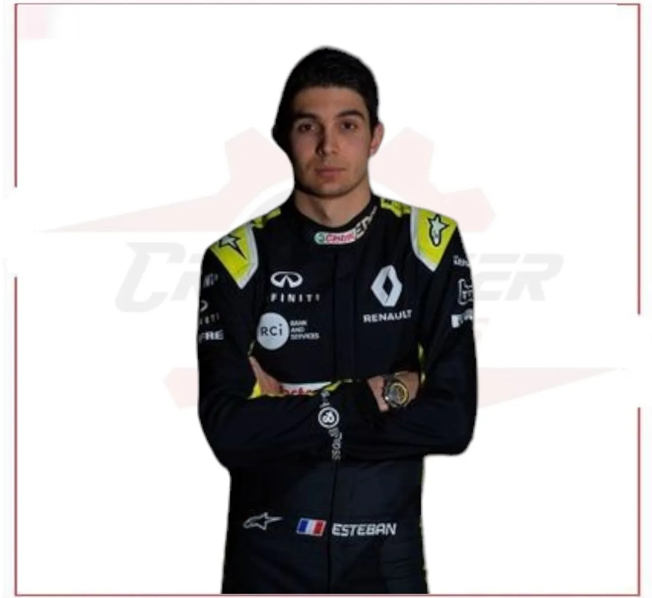 2020 Esteban Ocon Renault F1 Race Suit