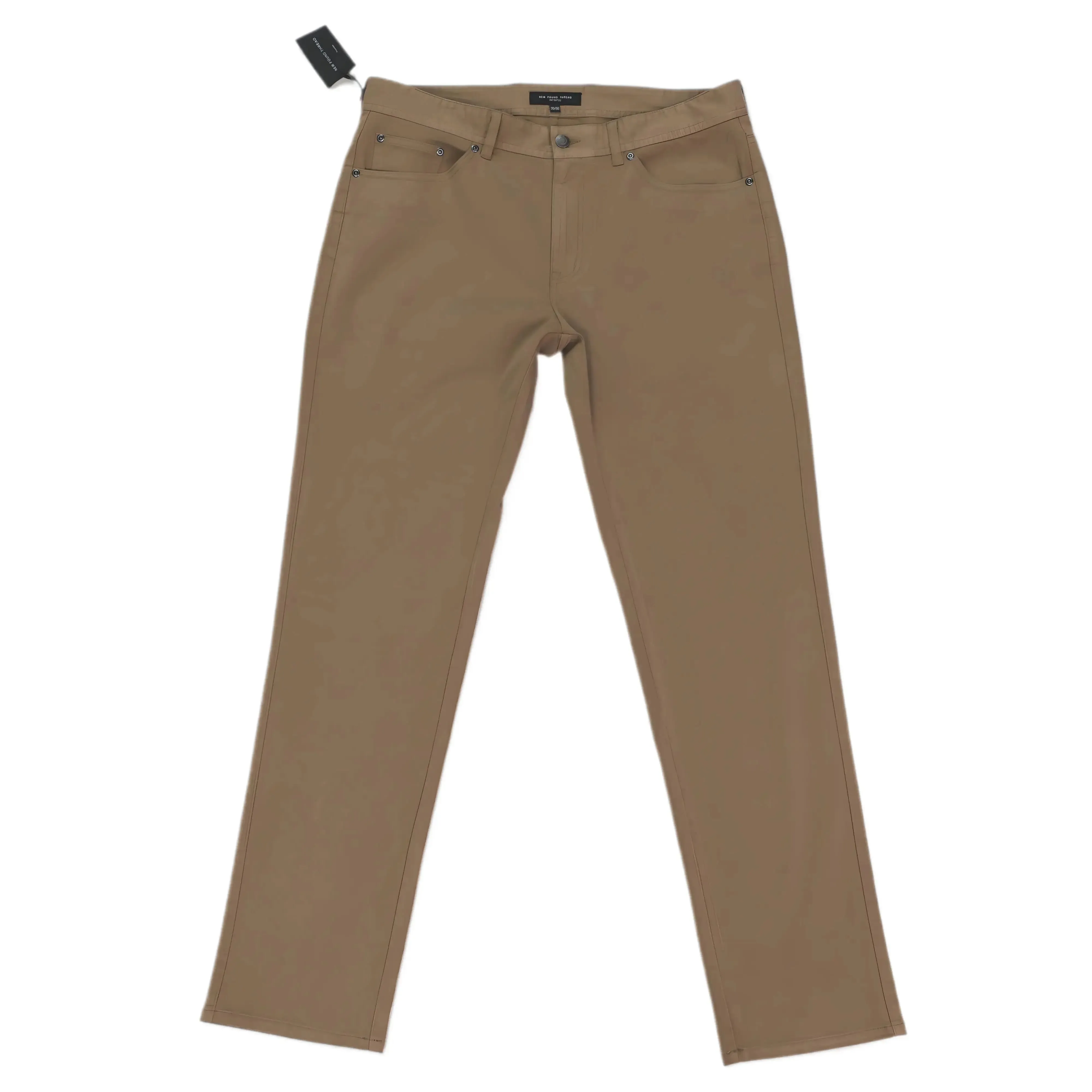 365 | Chestnut Stretch Cotton Sateen 5 Pocket Pants