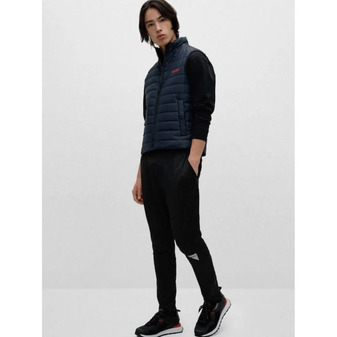 50468742 405 BOSS SLEEV LESS JACKET MEN NAVY