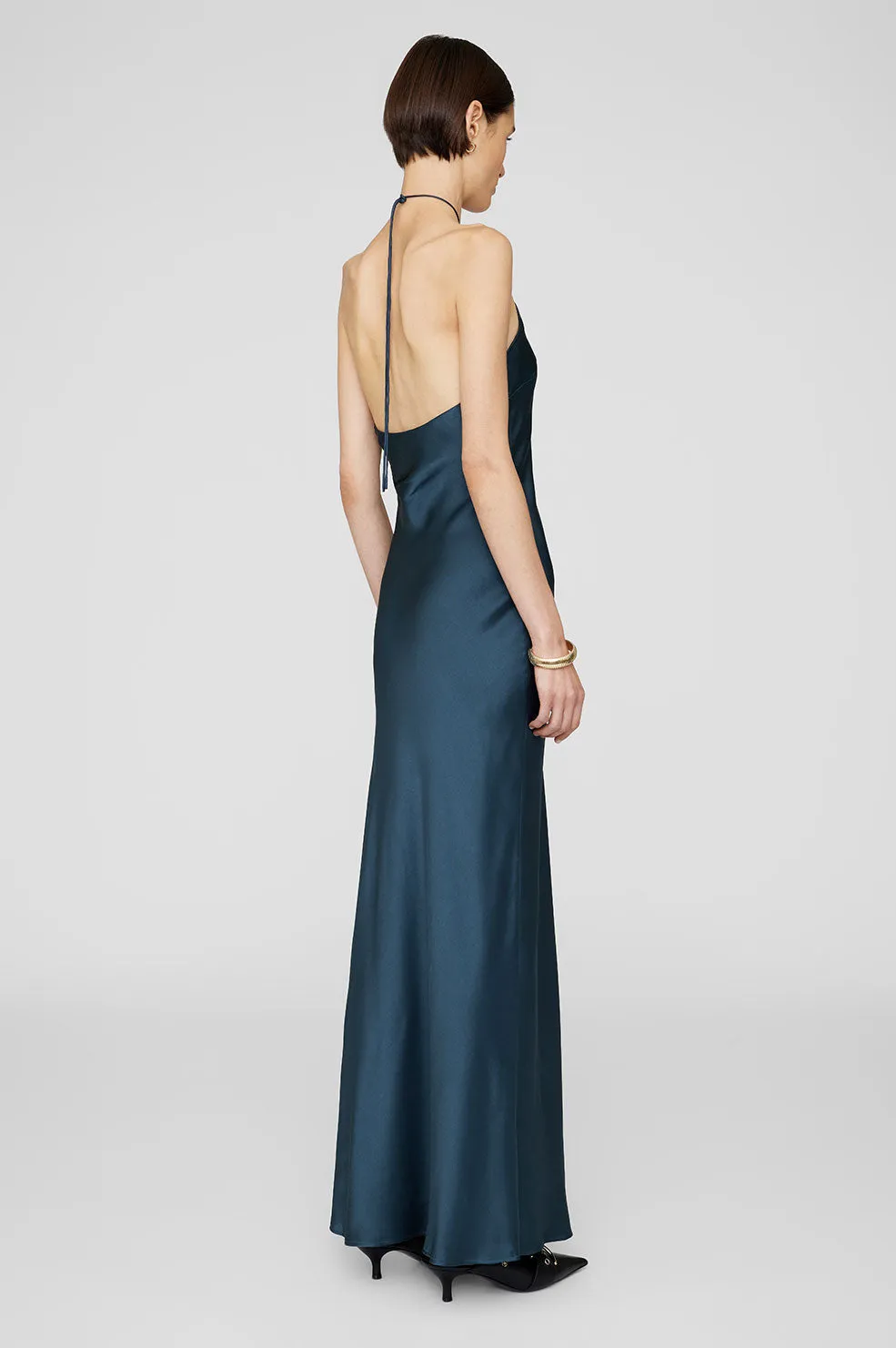 Anine Bing Leanne Dress in Navy