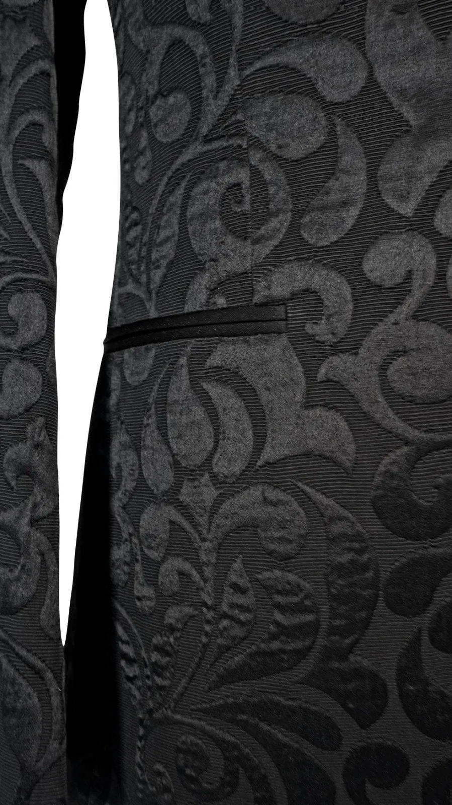 Black Paisley Jacket