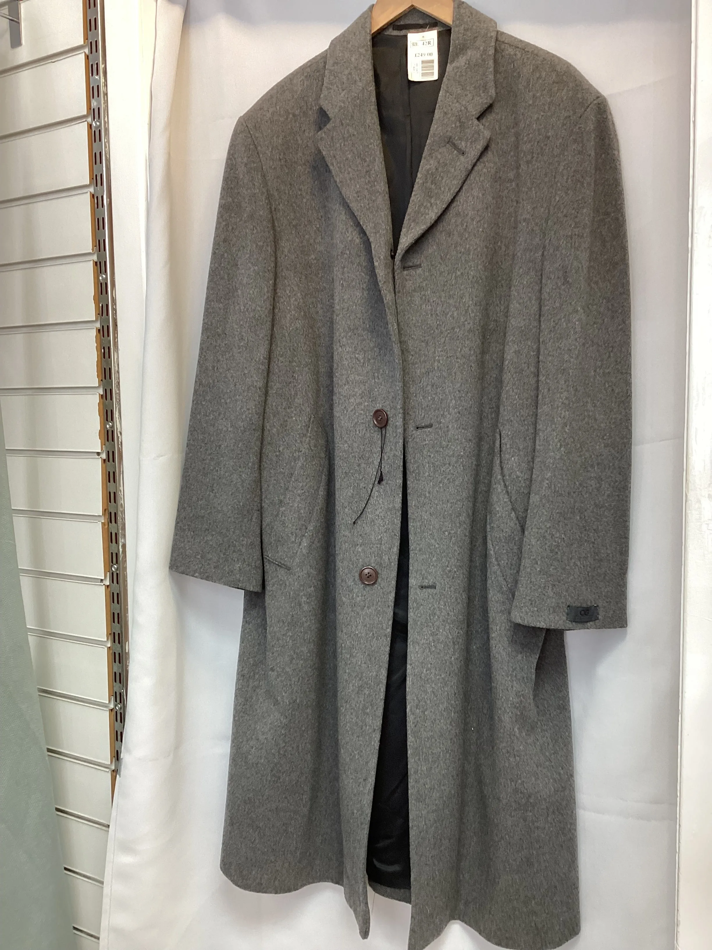 BNWT CG Cashmere Grey Coat 42R