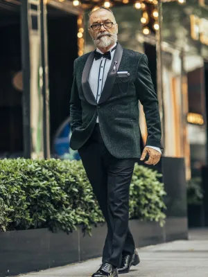 Bojoni Cagliari Green Slim-Fit Tuxedo 2-Piece