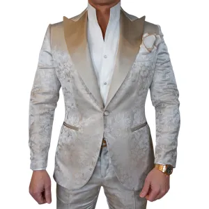 Champagne Sateen Ombre Jacket