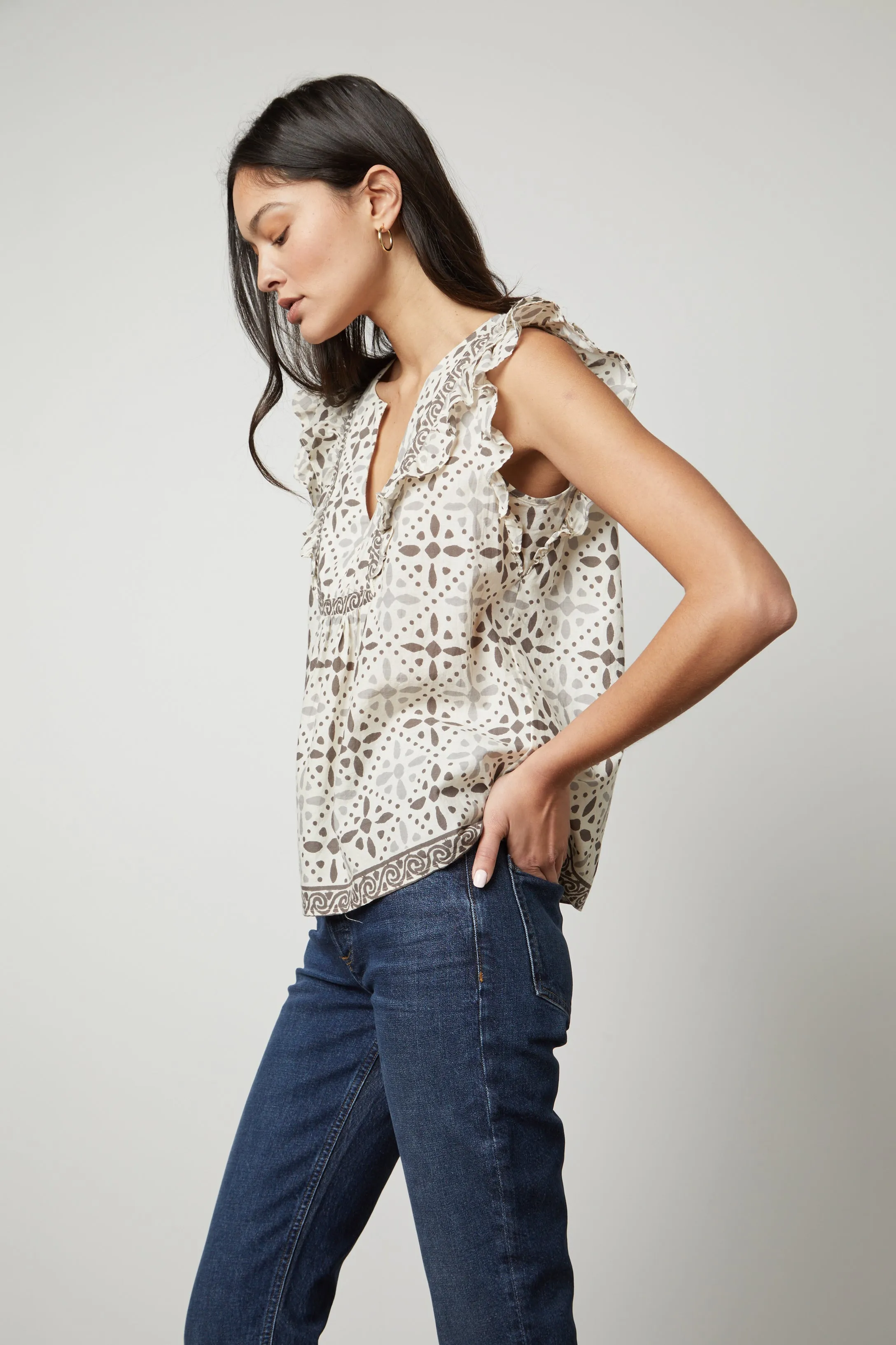 CORIN PRINTED TANK TOP