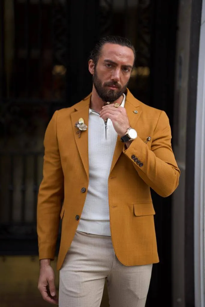 Dapper Camel Jacket