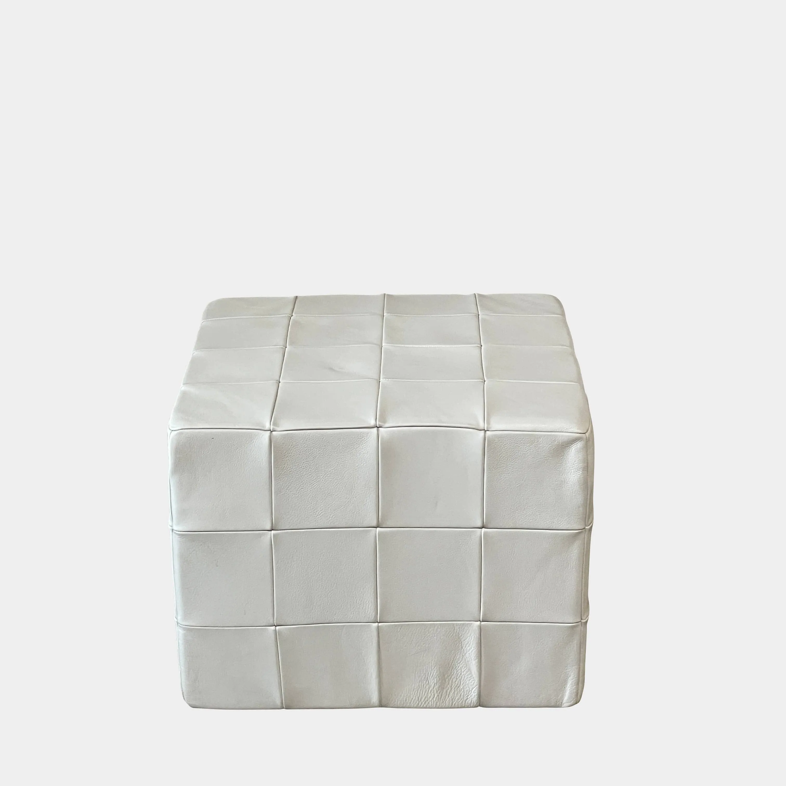 De Sede Patchwork Leather Pouf