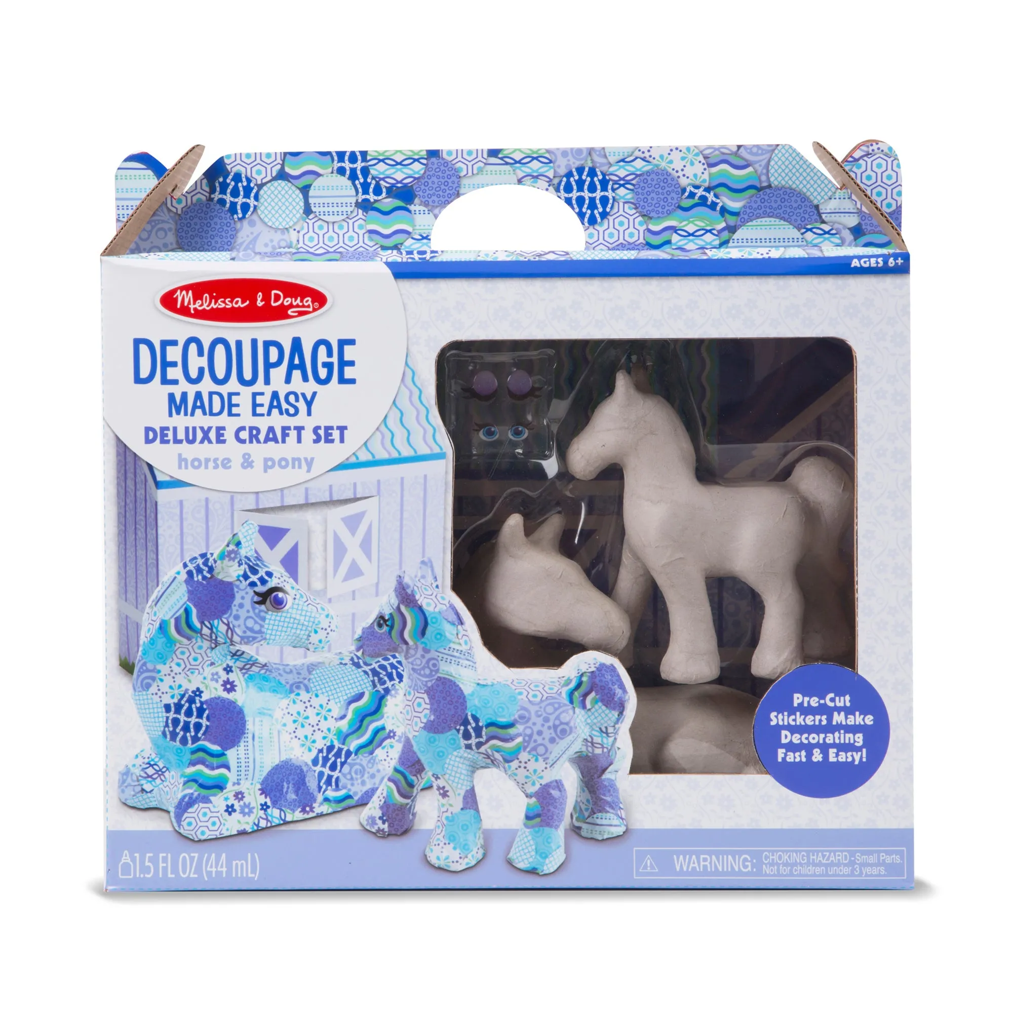 Decoupage Made Easy Deluxe Craft Set - Horse & Pony