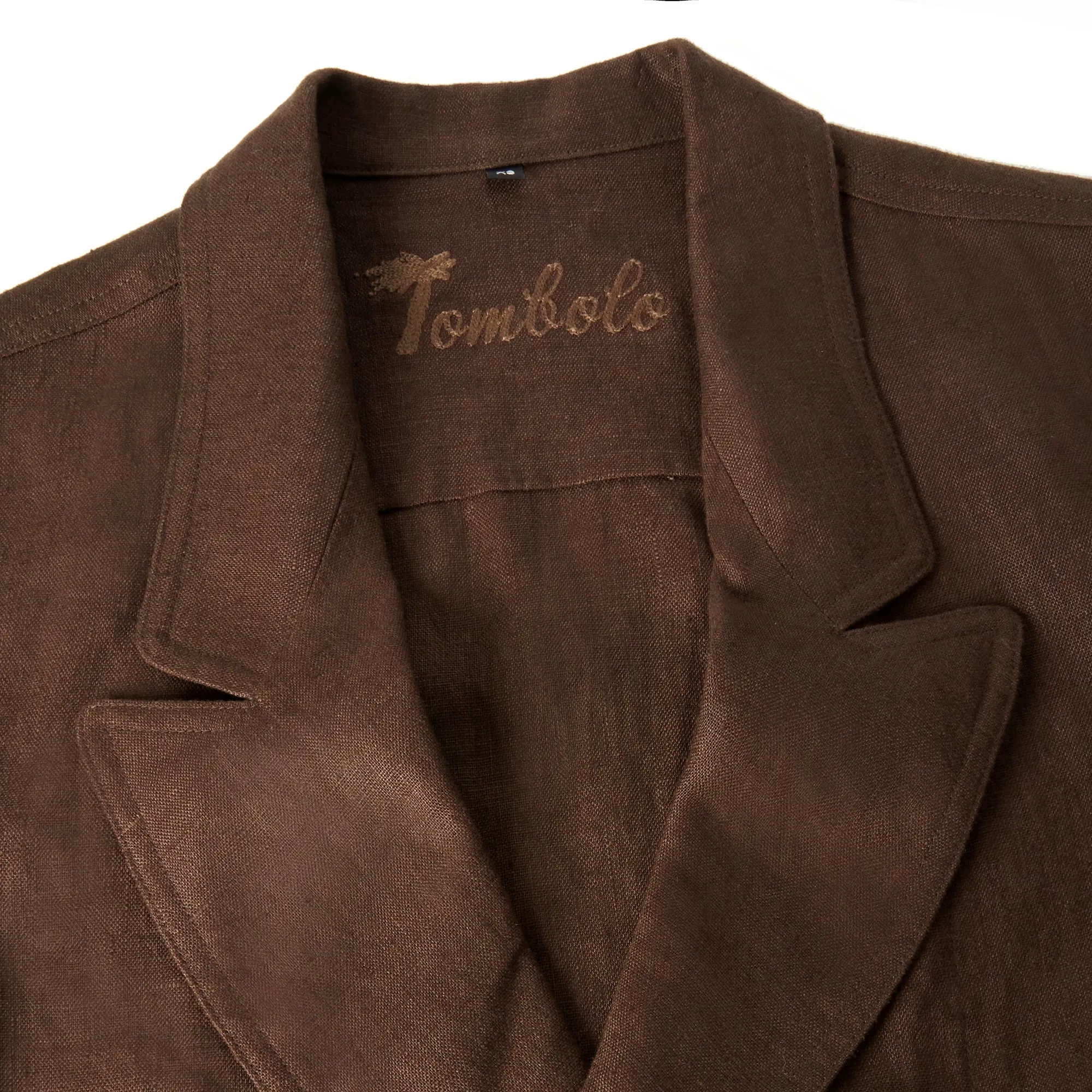 Easy-Going Jacket (Brown Linen)