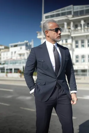 Executive Navy Blue Utility Suit