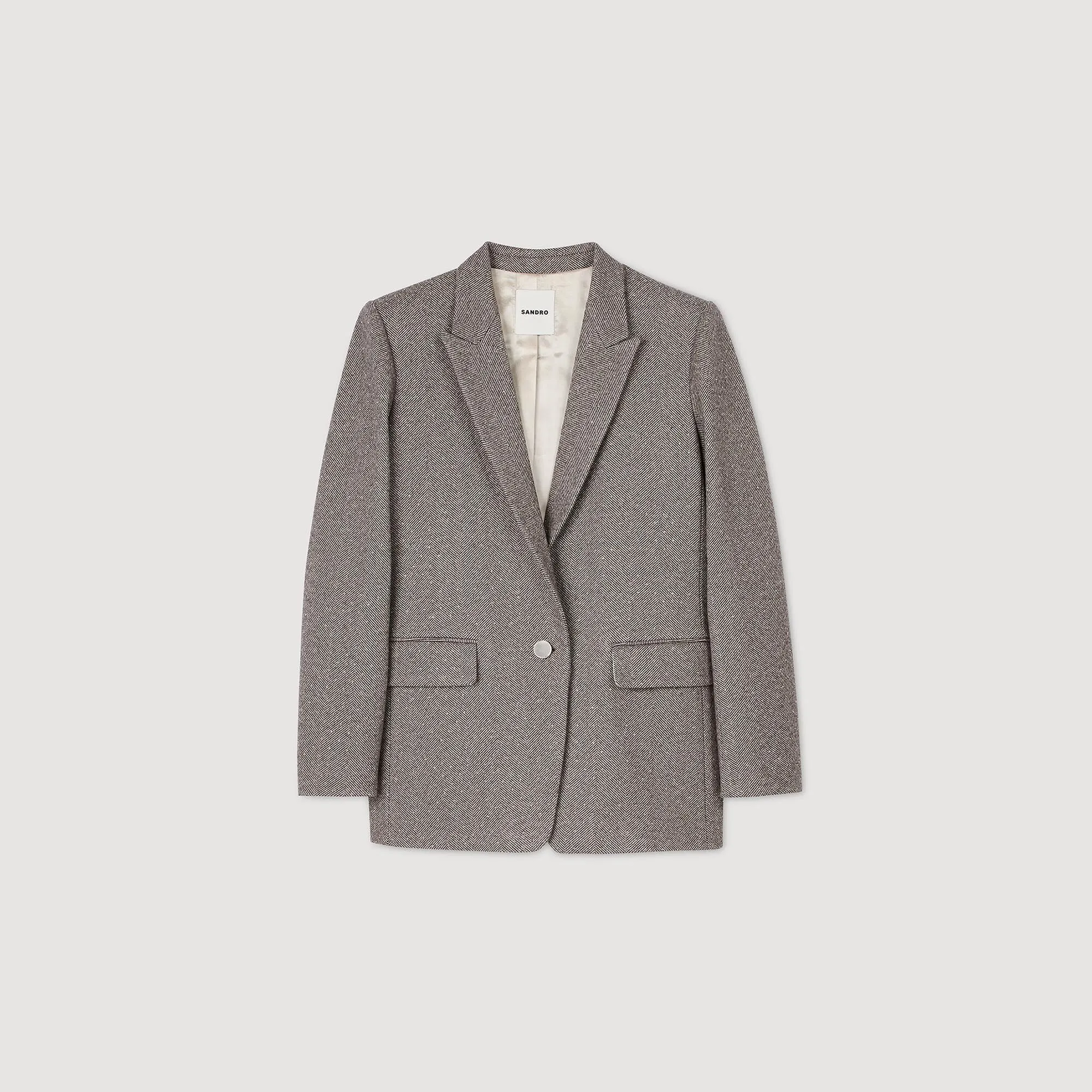 Herringbone Suit Jacket