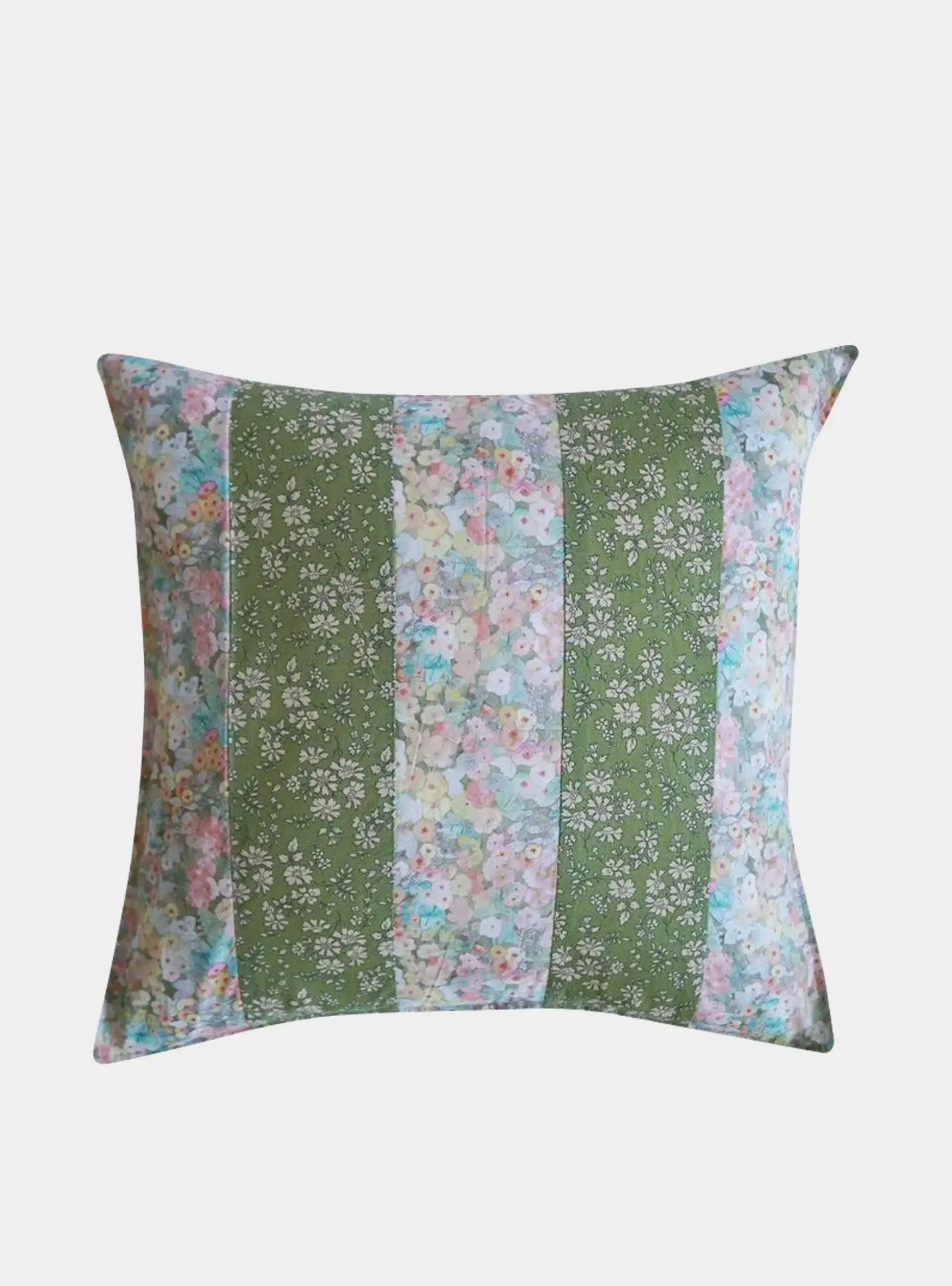 HOLLYHOCKS & CAPEL Liberty Patchwork Cushion