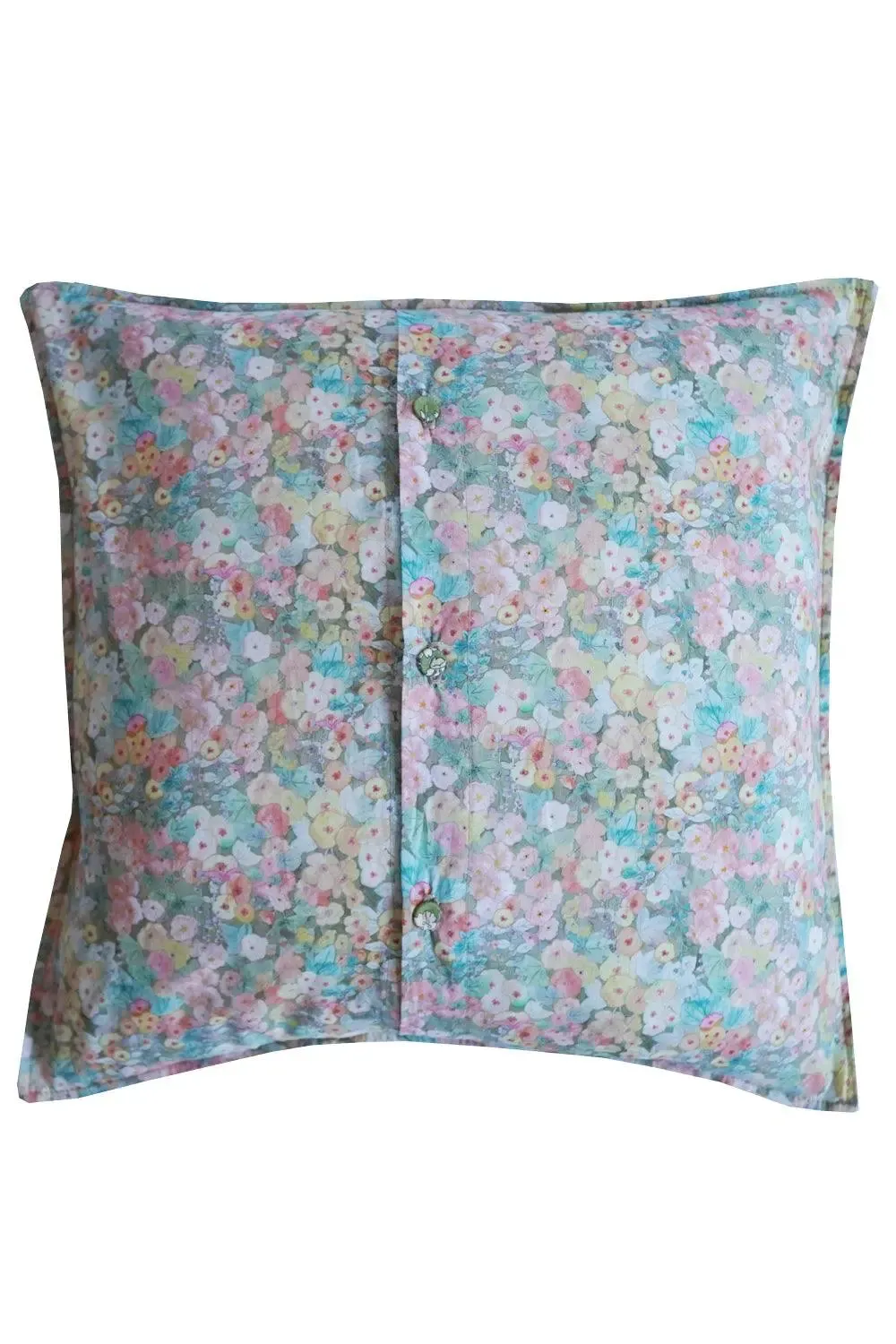 HOLLYHOCKS & CAPEL Liberty Patchwork Cushion