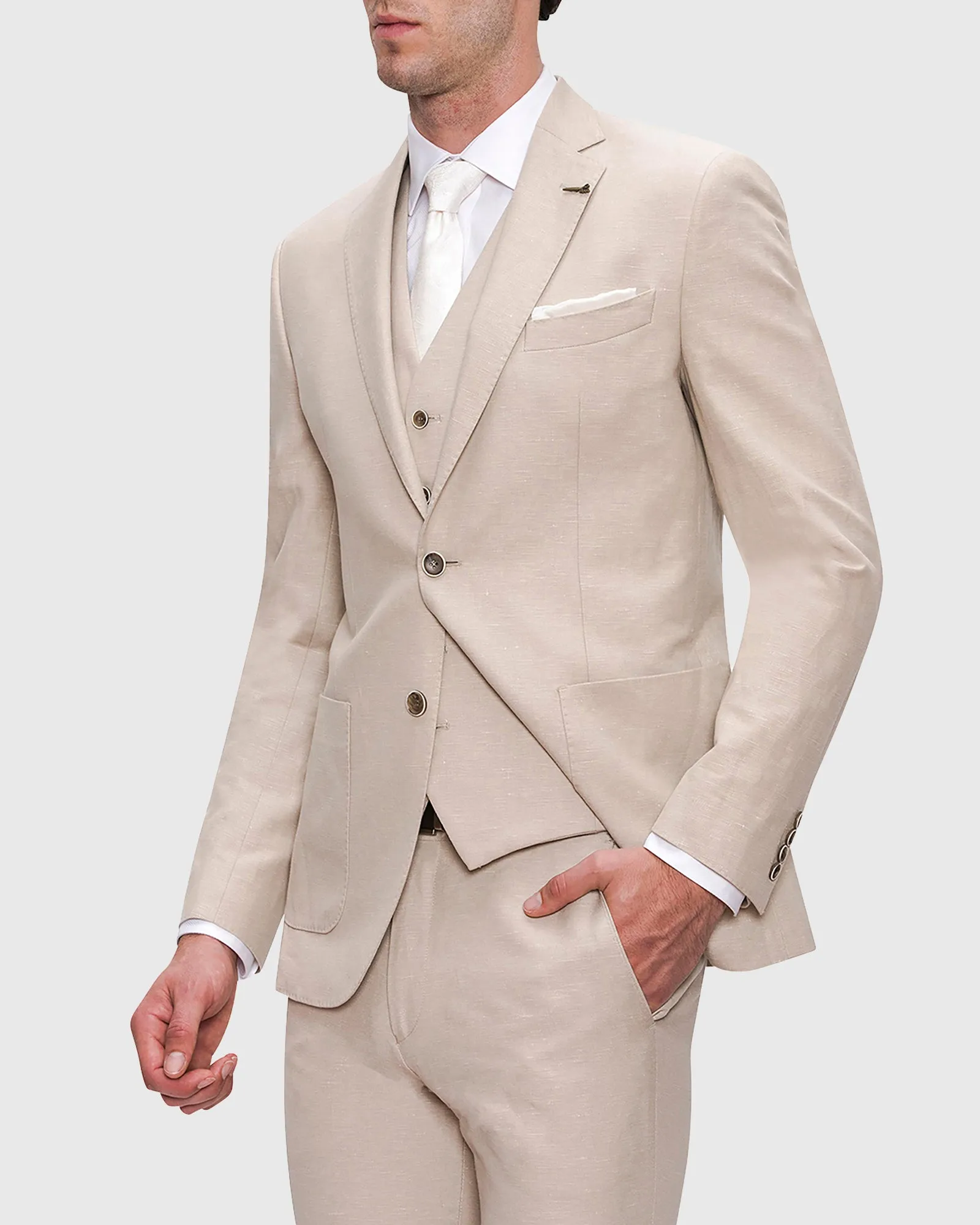 JOE BLACK FJD800-J SAND QUEST SUIT JACKET