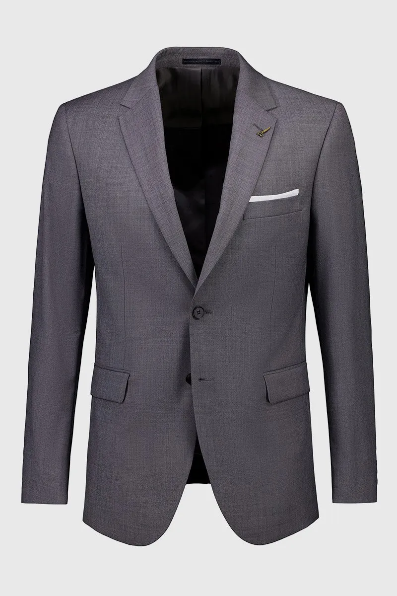 JOE BLACK FJE848 GREY SERGEANT SUIT JACKET