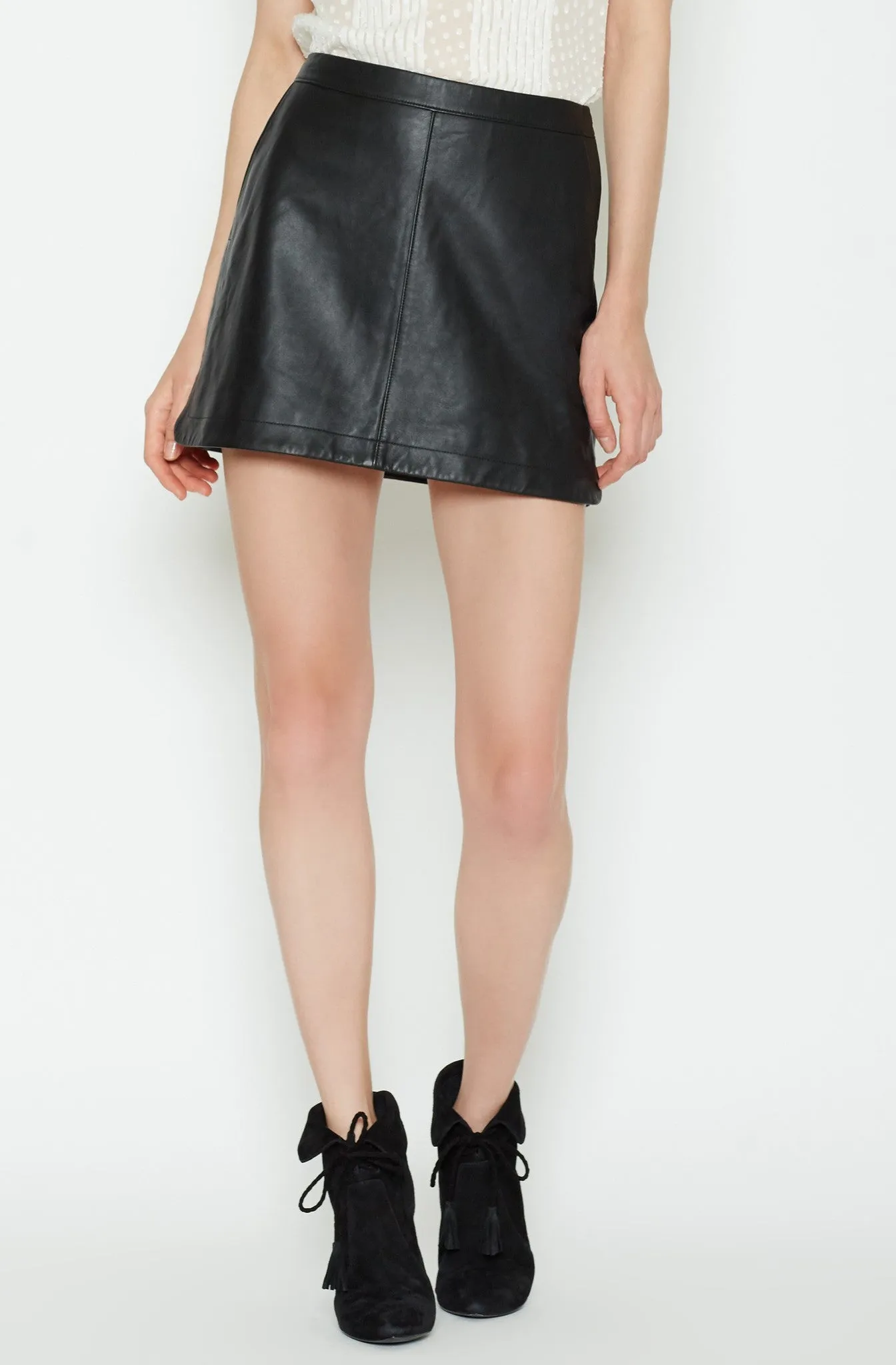 JOIE - Mayfair Leather Skirt