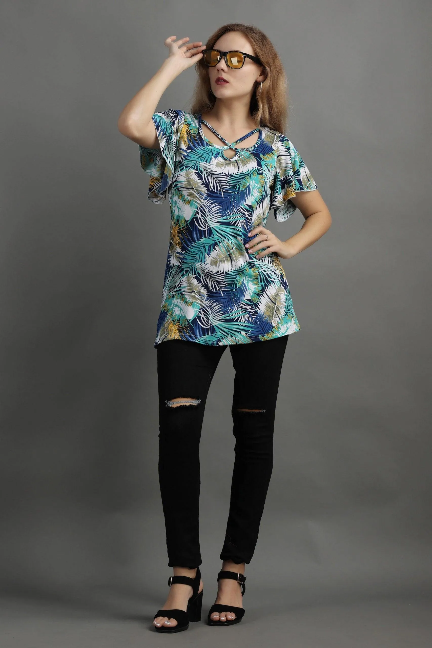 Jungle Printed Top