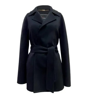 KITON Cashmere Short Wrap Coat