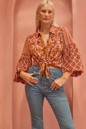 Libby Blouse - Rosewater