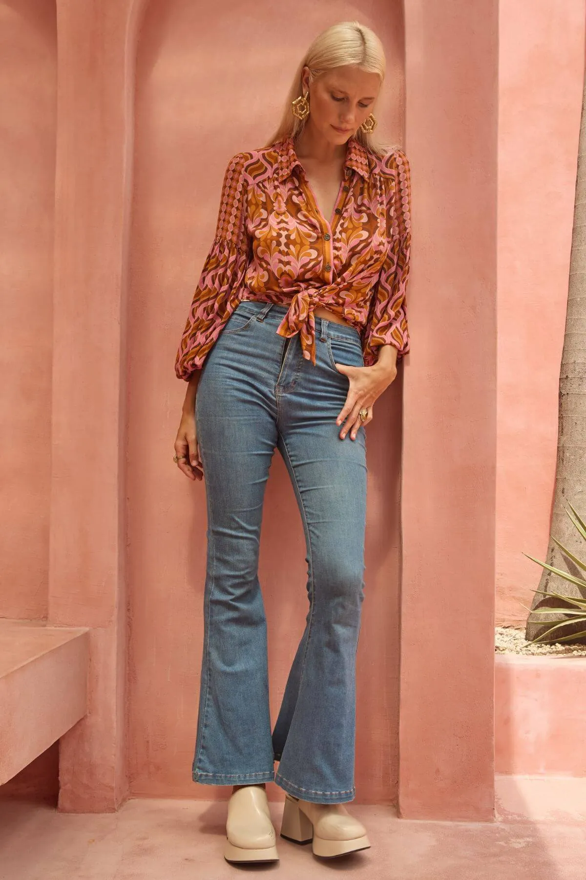 Libby Blouse - Rosewater