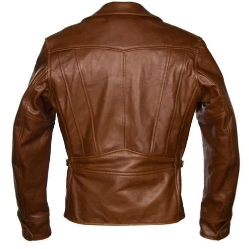 Men's Brown Leather Jacket