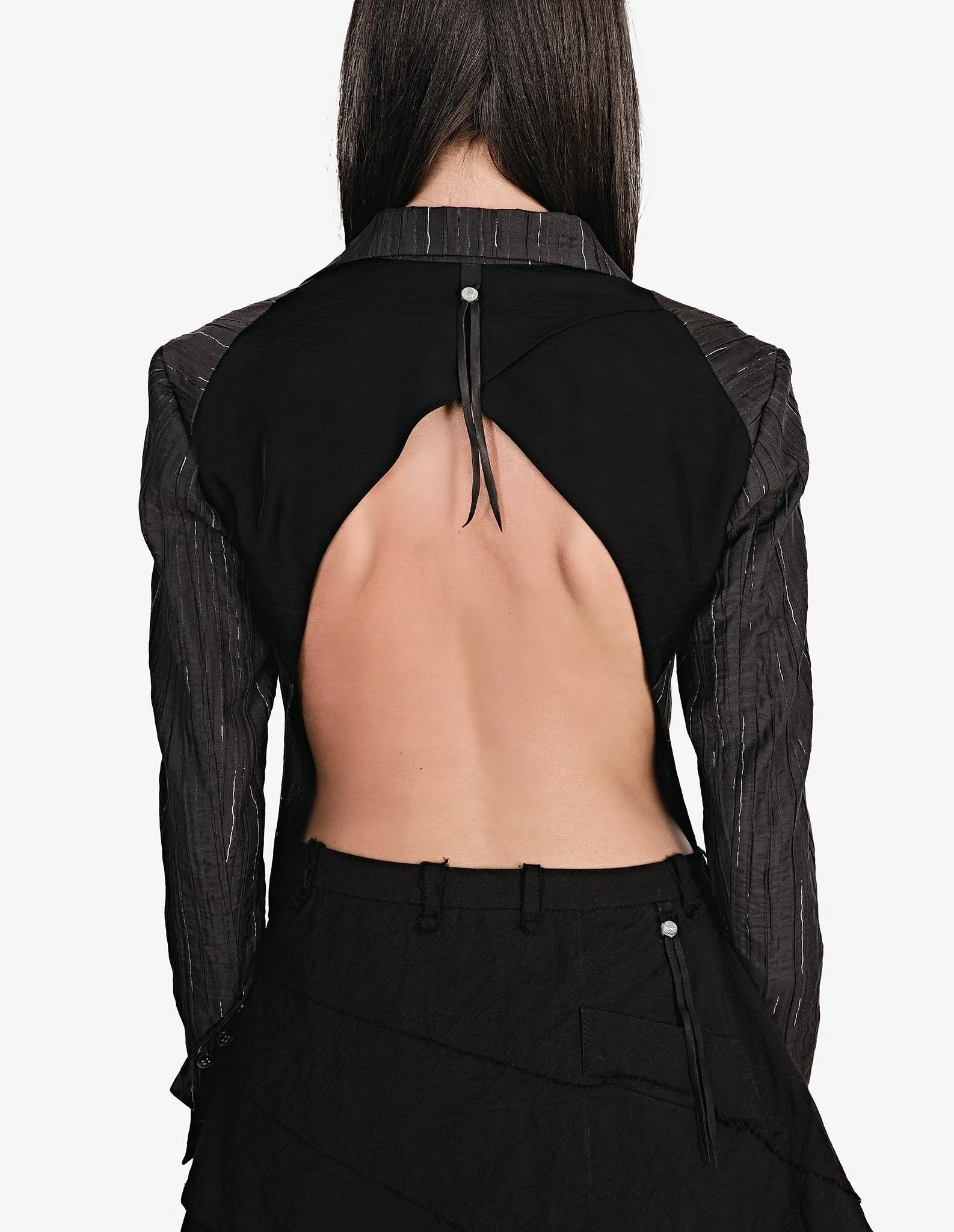 Open-back Suit Jacket