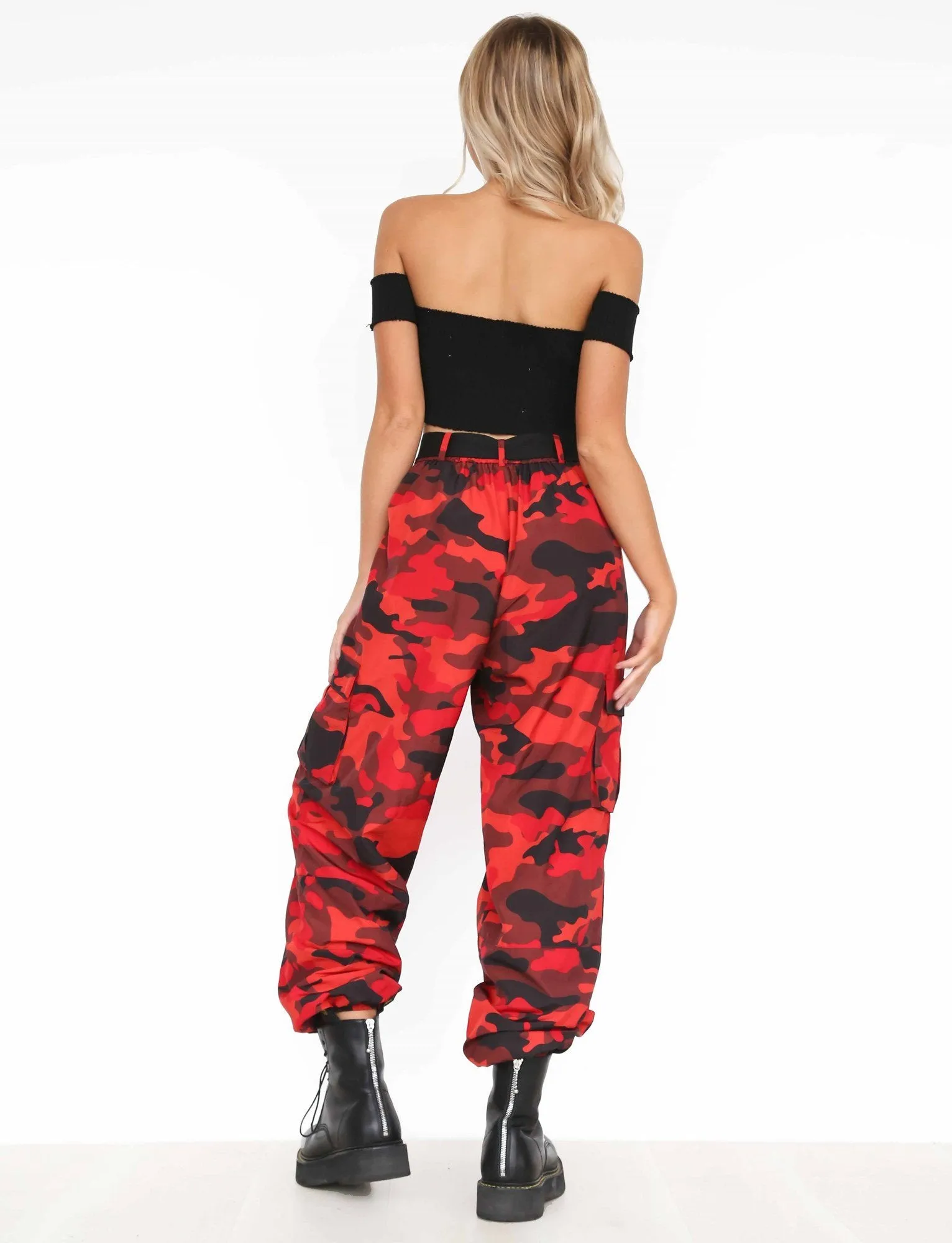 Pit Viper Pant - Red Camo Print