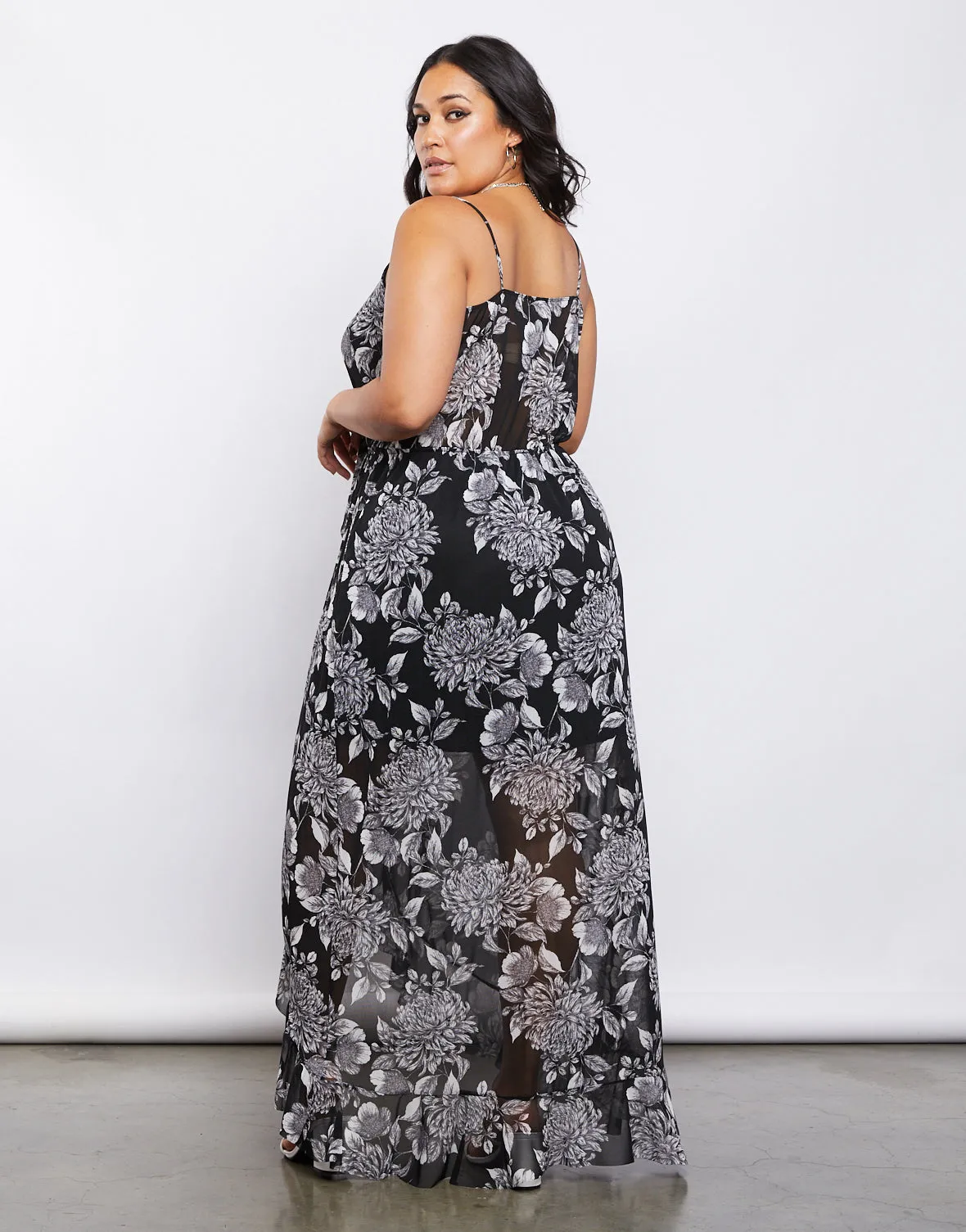 Plus Size Fleur Maxi Dress