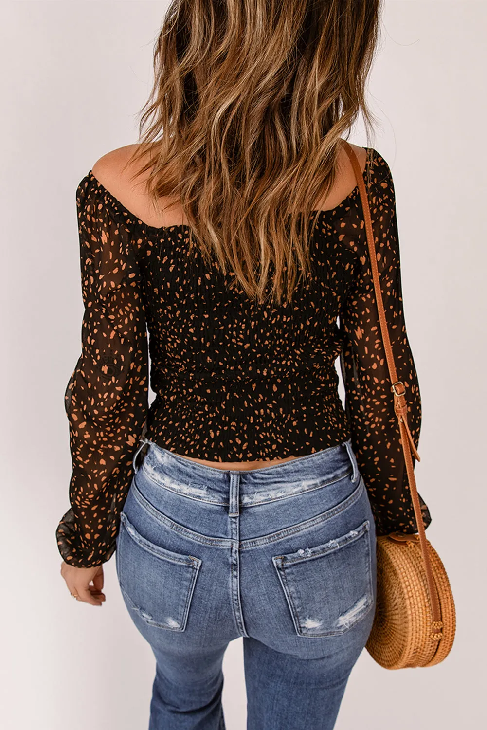 Printed Long Sleeve Top