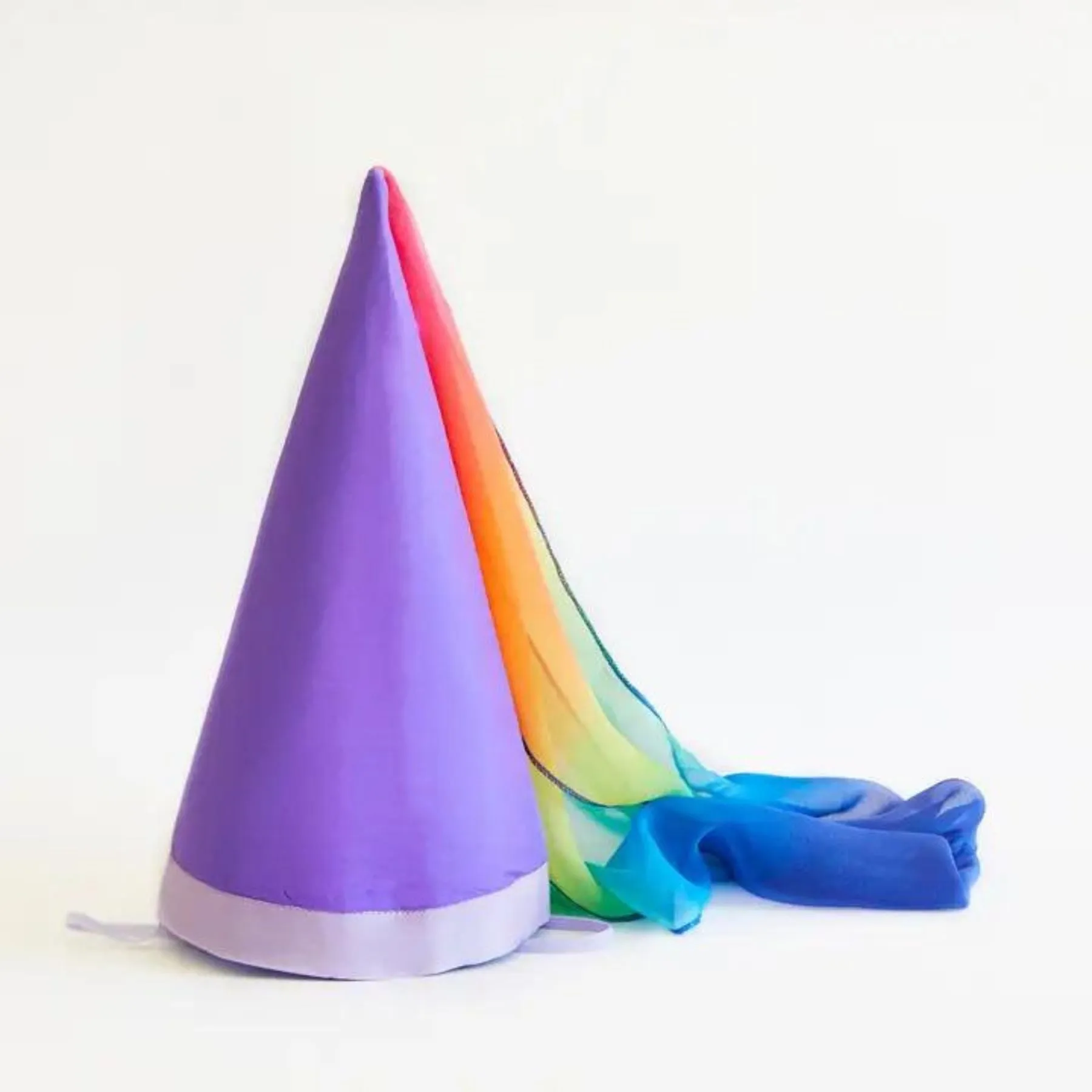 Purple   Rainbow Hat