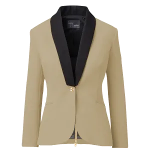 Rebellious Stretch Boss Blazer - Caramel Pop