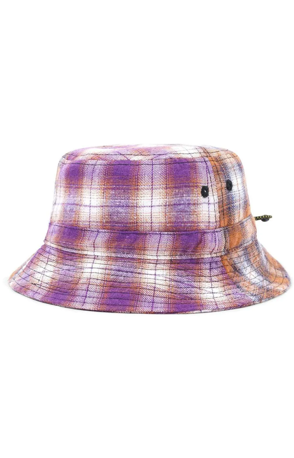 Reversible Patchwork Plaid Bucket Hat