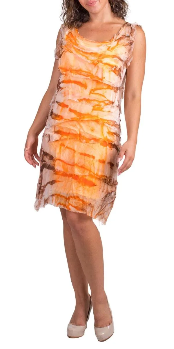 Siena Sleeveless Tie-Dye Dress