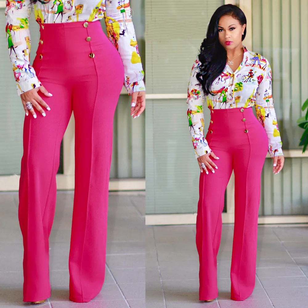 Stella Long Wide Leg Pants