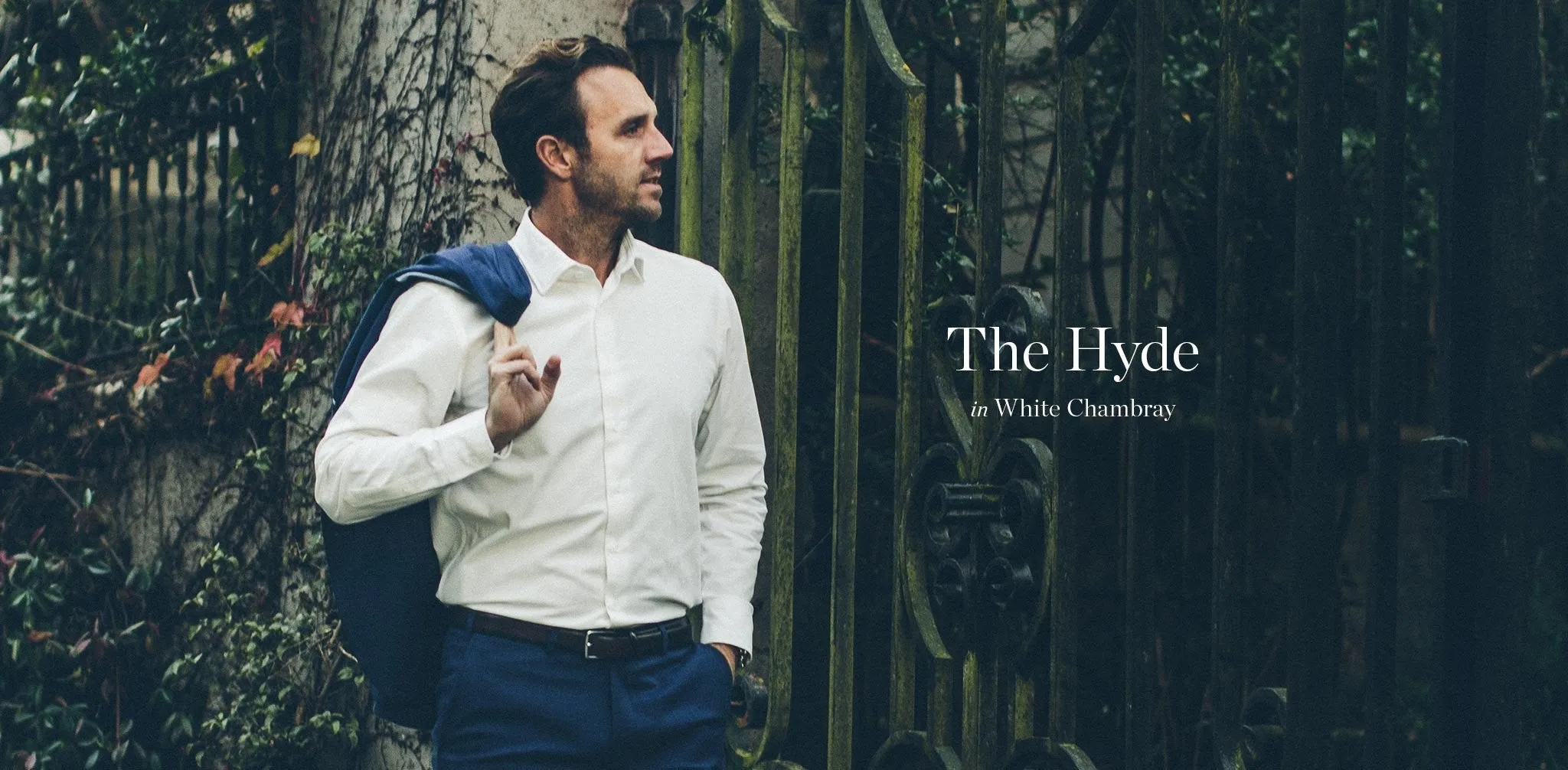 The Hyde in White Chambray