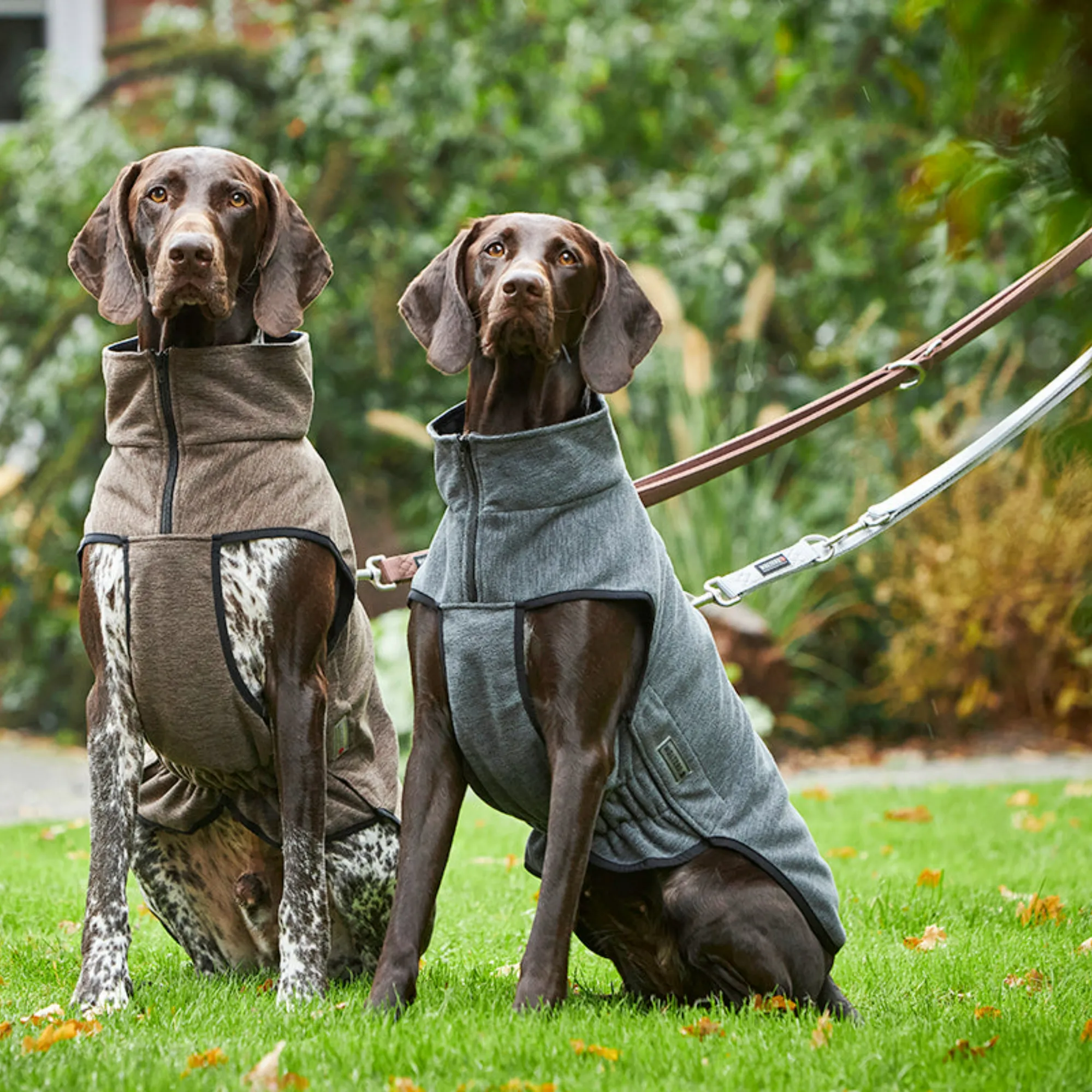 Waterproof Fleece Jacket Grey Marl